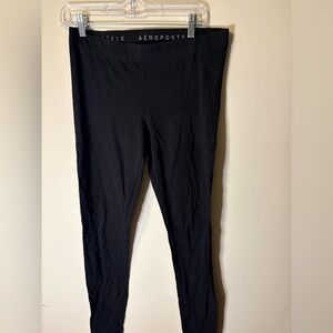 Aeropostale Classic Black Tights